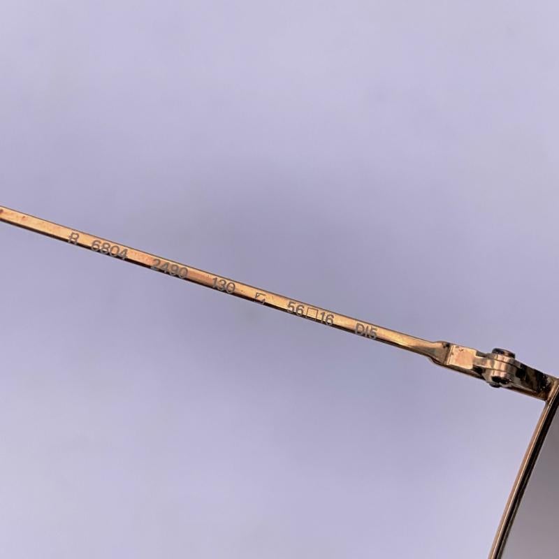 Lunettes de soleil ovales Zeiss Vintage Women R 6804 2490 56/16 130 mm Rouge Excellent état - En vente à Rome, Rome