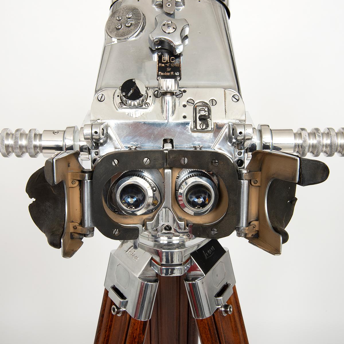 Zeiss World War 2 Era Anti Aircraft Binoculars. Superb Optics. Year 1939. 2