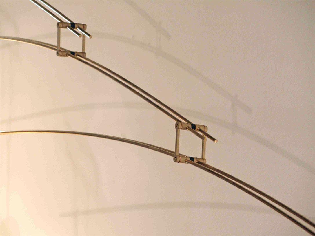Zeitlite III Ceiling Lamp by Brooks Zeitlin In New Condition In Los Angeles, CA