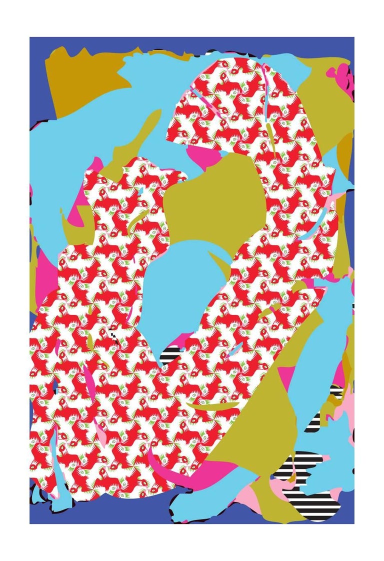 Zeke Williams Noby Noby 38 Leda Unframed Digital Fine Art Print