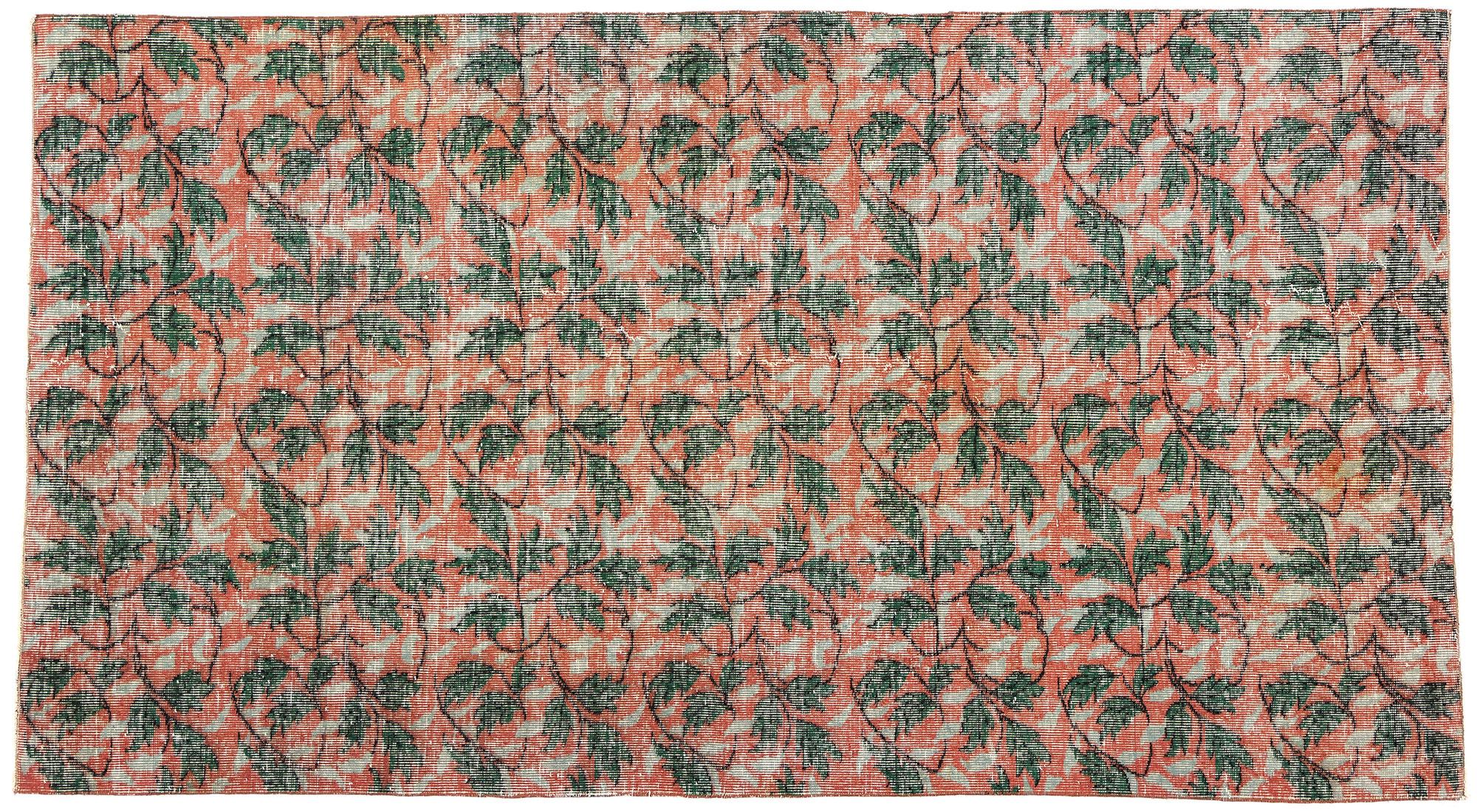 Türkischer Sivas-Teppich im Vintage-Stil von Zeki Muren im Used-Look im Angebot 3