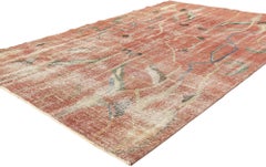 Tapis turc Sivas vintage Zeki Muren vieilli