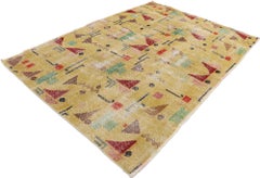 Alfombra Sivas Turca Vintage Zeki Muren