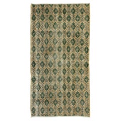 Alfombra Sivas Turca Zeki Muren de 1960 con Estilo Moderno