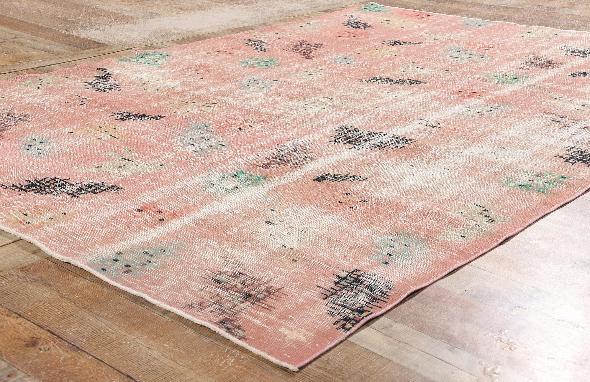 Wool 1970's Zeki Muren Turkish Sivas Carpet with Modern Style For Sale