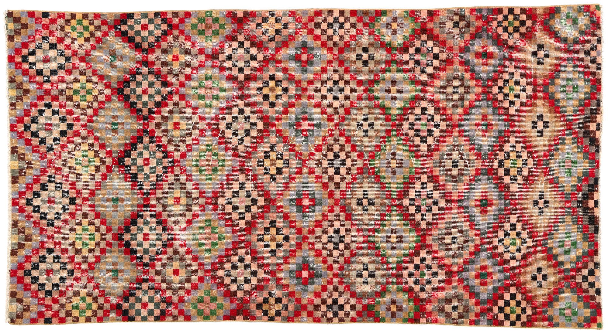 Tapis turc Sivas vintage Zeki Muren en vente 2