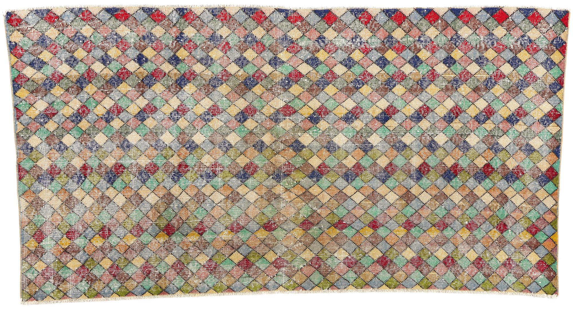 Tapis turc Sivas vintage Zeki Muren en vente 2