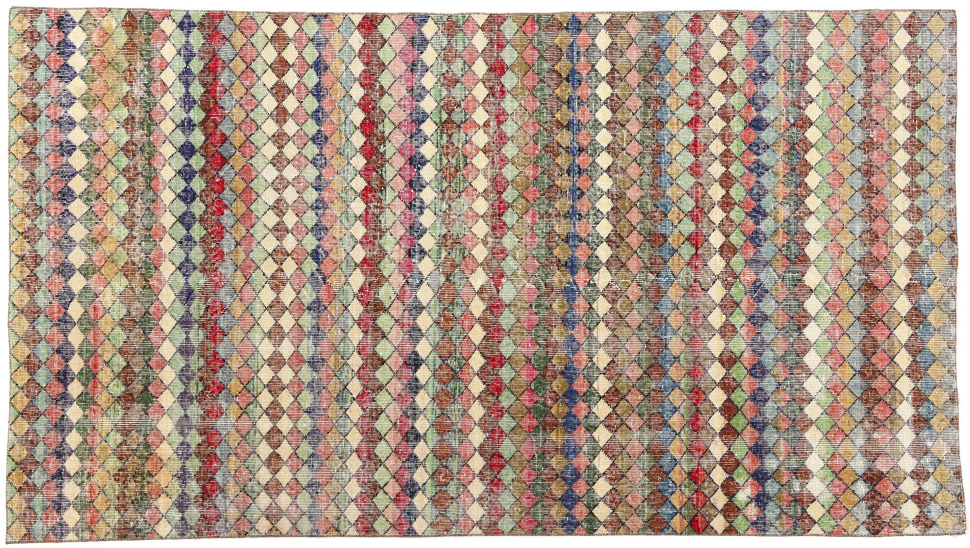 Alfombra Sivas Turca Vintage Zeki Muren en venta 2