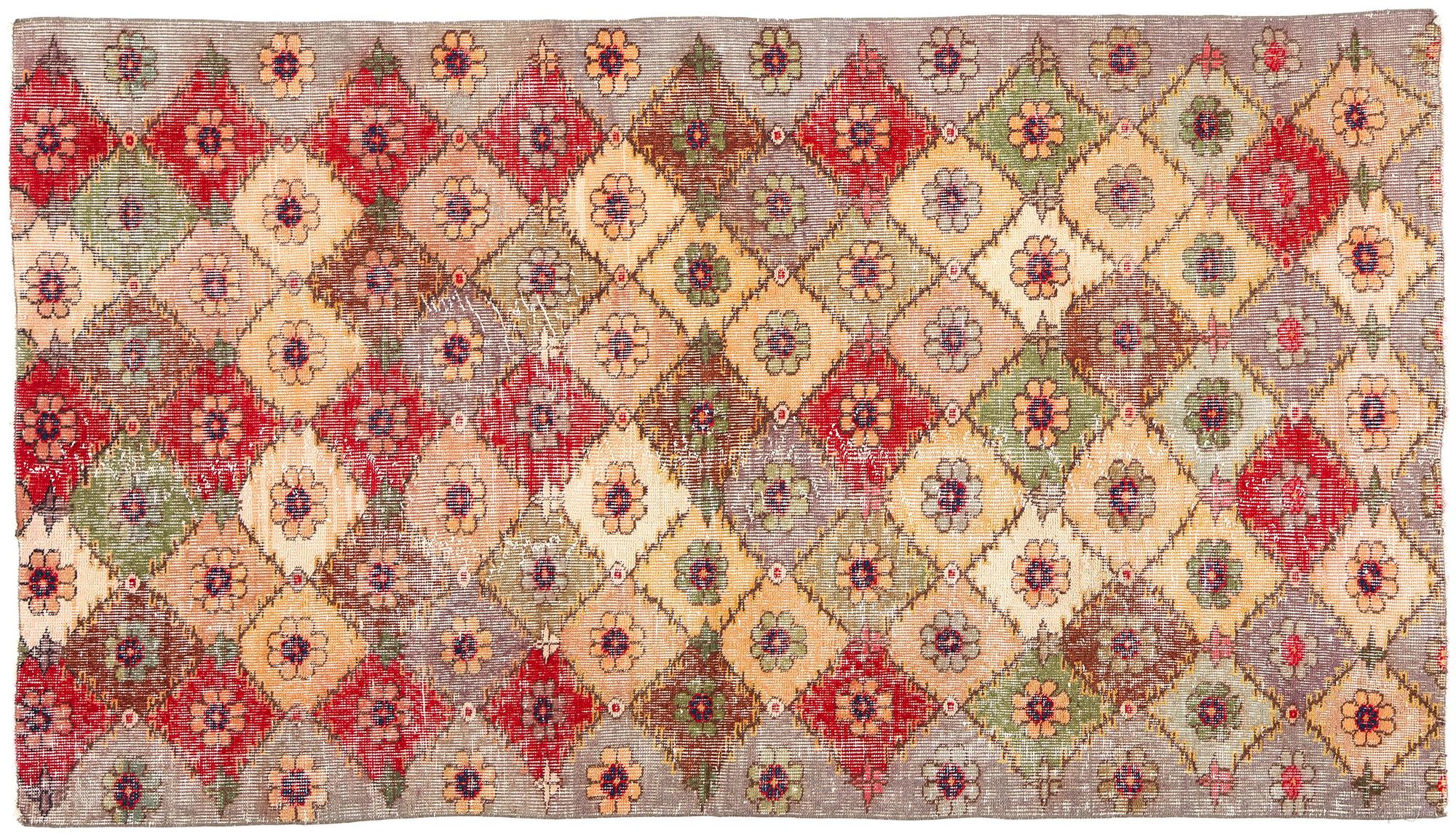 Zeki Muren Vintage Turkish Sivas Rug For Sale 2