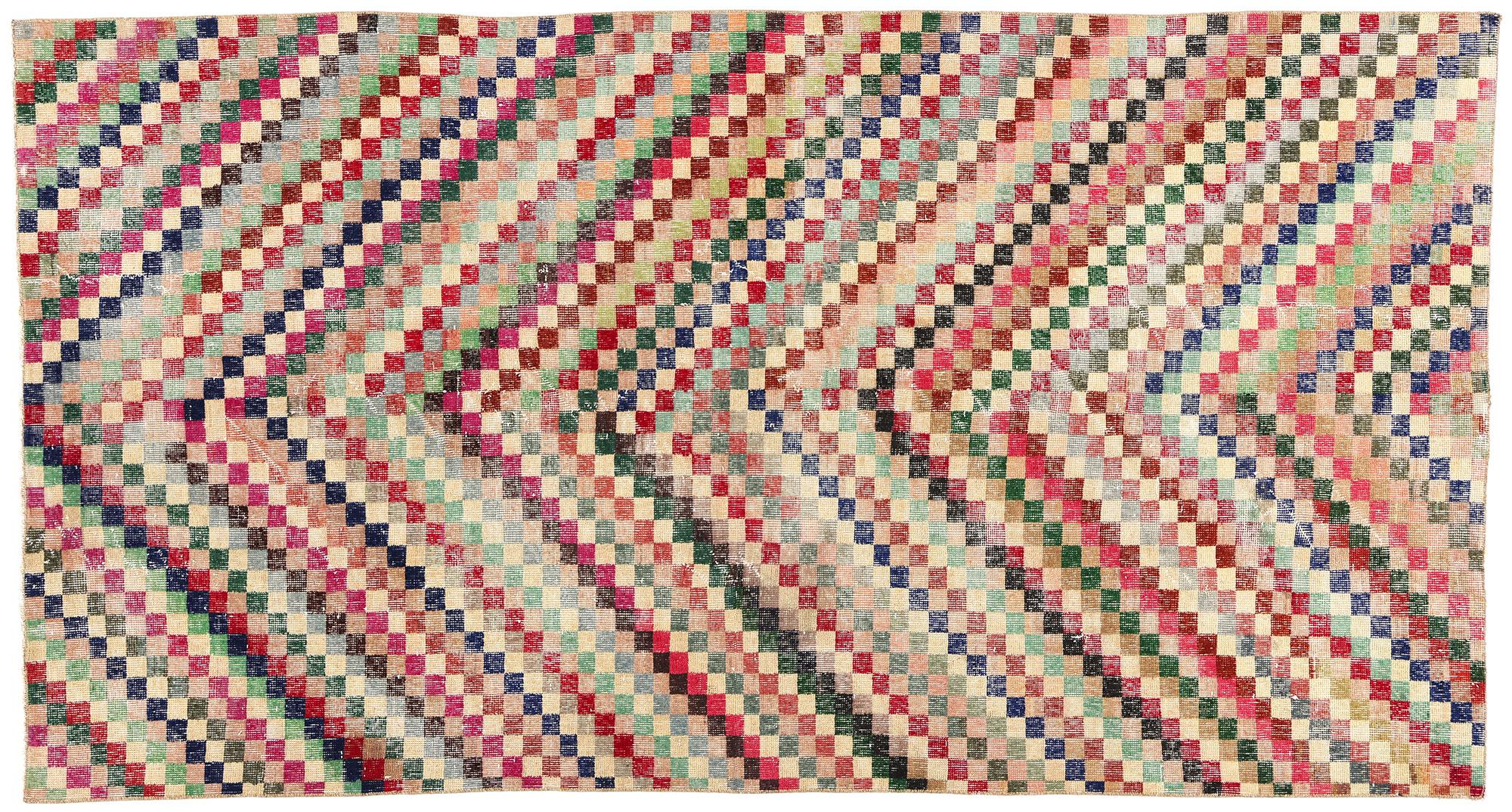 Zeki Muren Vintage Türkisch Sivas Teppich im Angebot 3