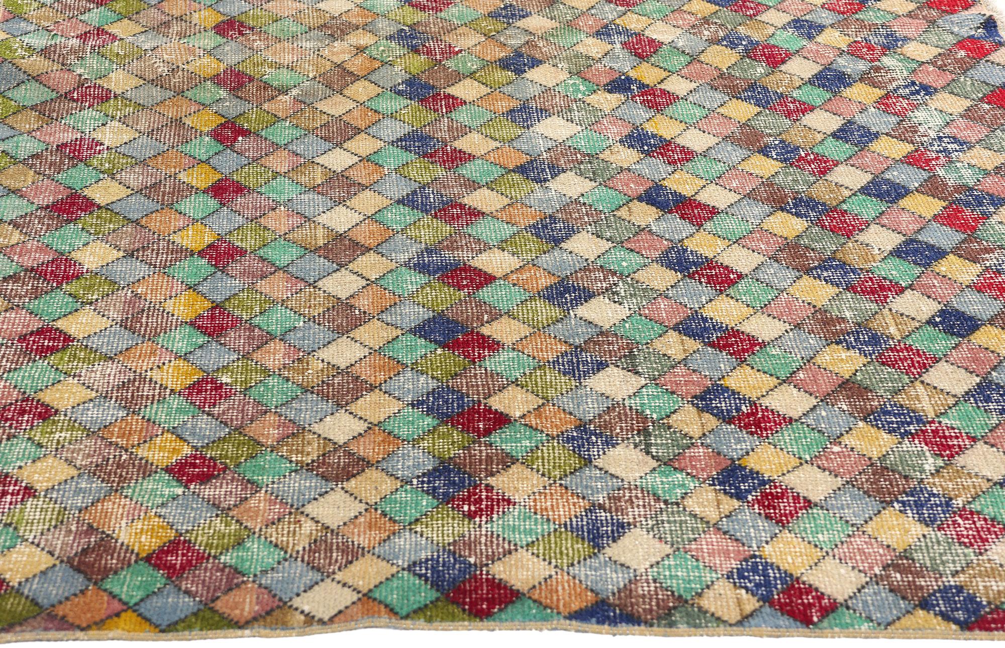 Turc Tapis turc Sivas vintage Zeki Muren en vente