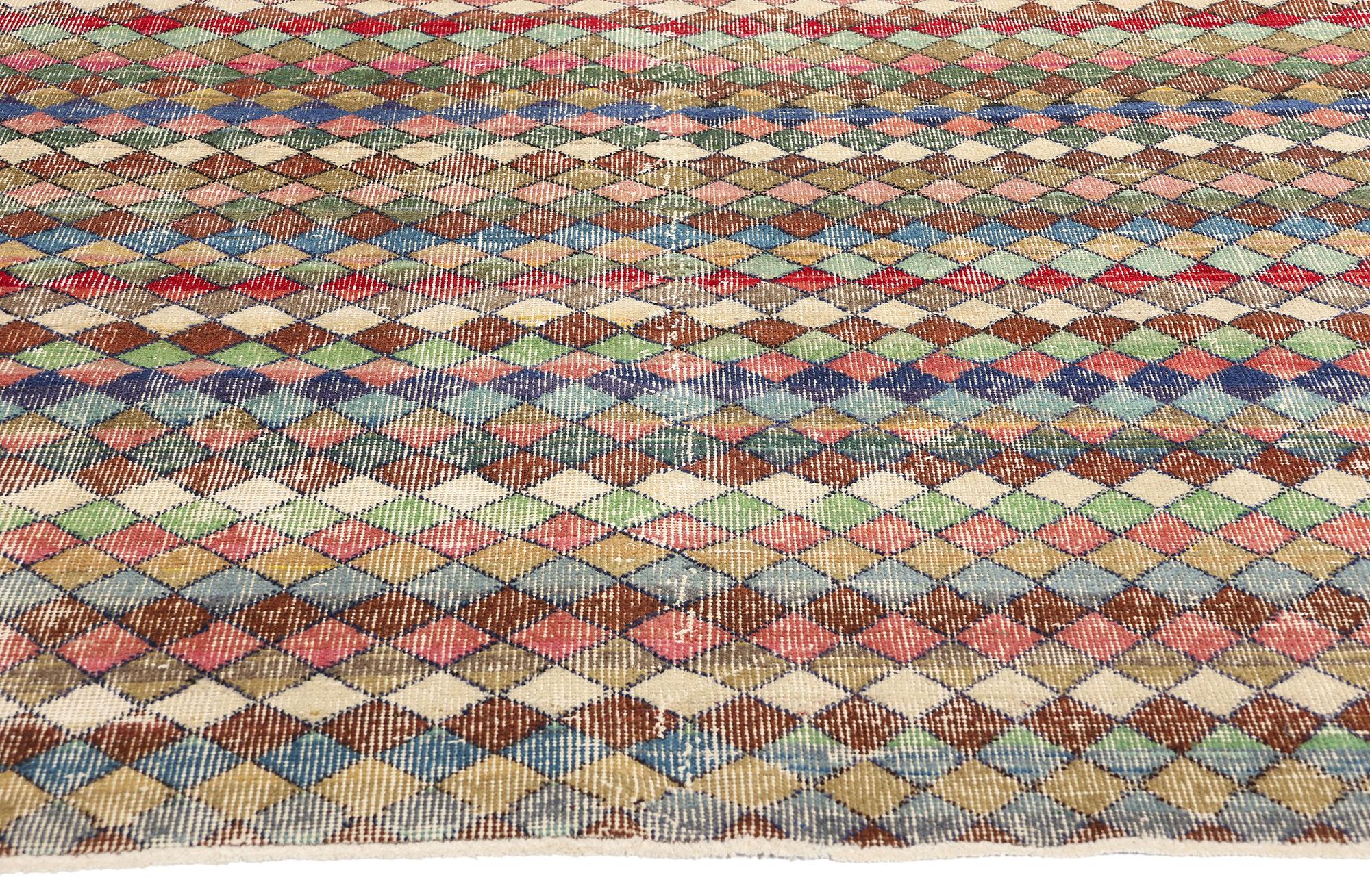 Alfombra Sivas Turca Vintage Zeki Muren Turco en venta