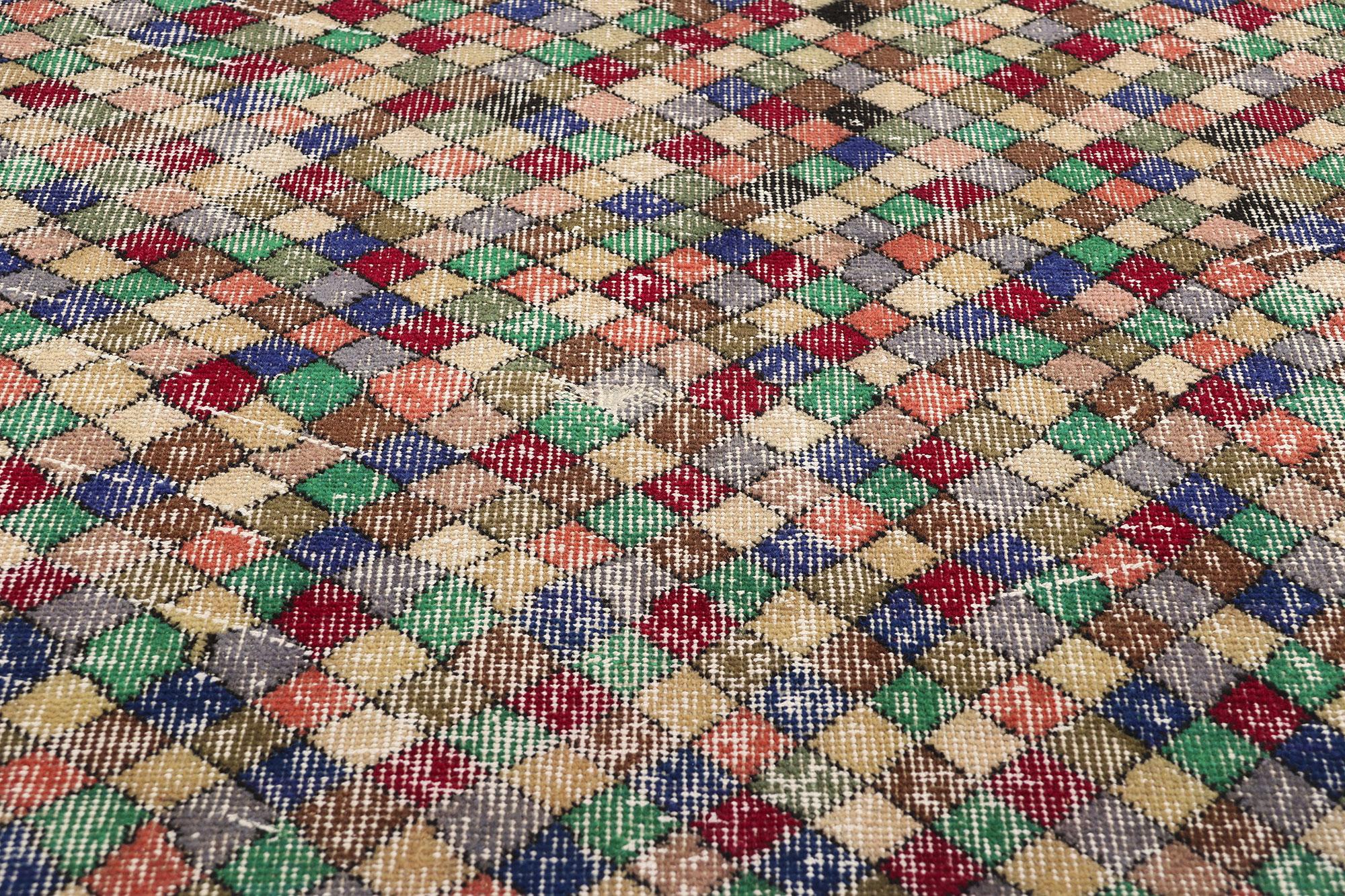 Alfombra Sivas Turca Vintage Zeki Muren Anudado a mano en venta
