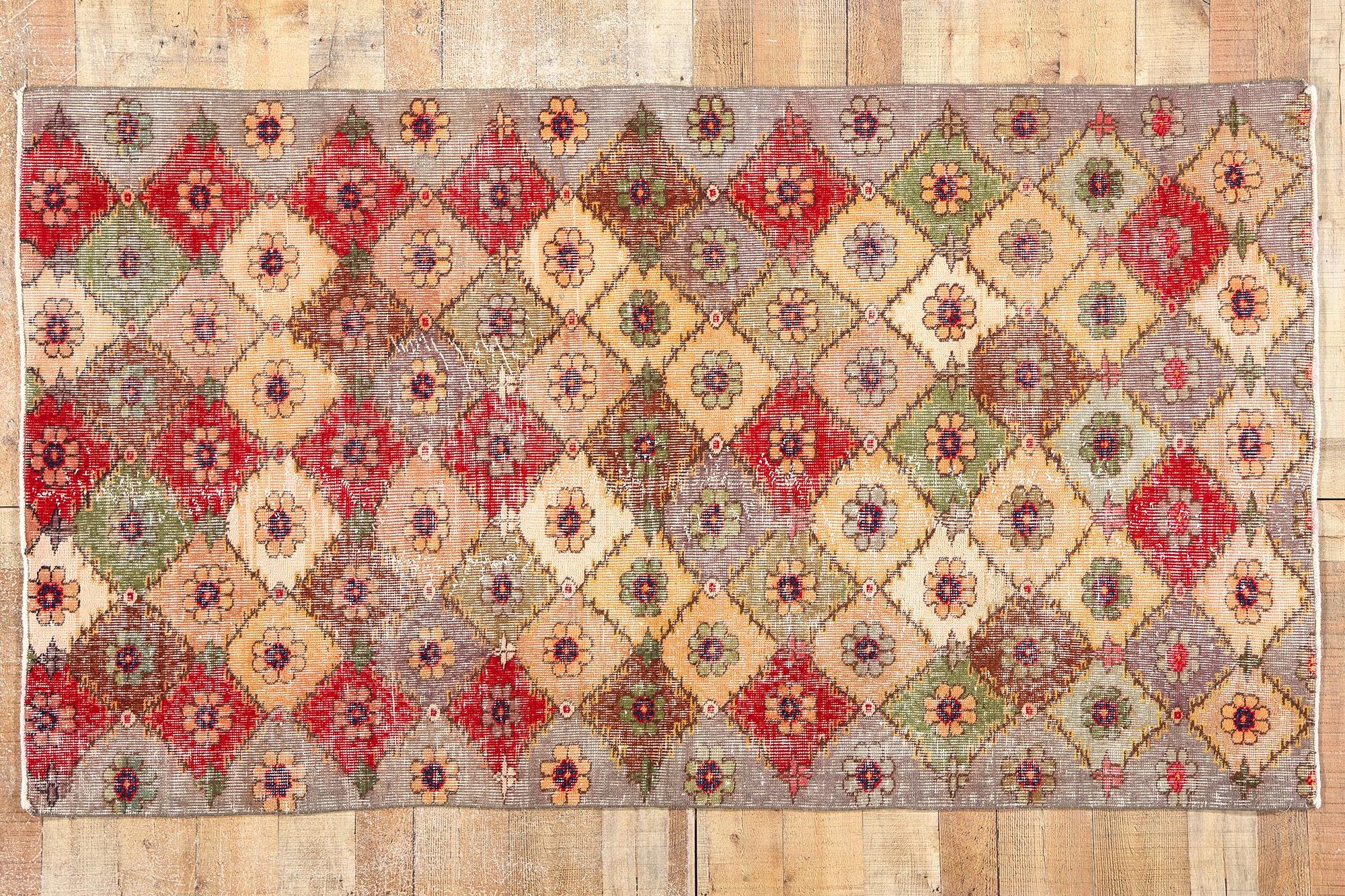 Zeki Muren Vintage Turkish Sivas Rug For Sale 1