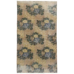Zeki Muren Vintage Turkish Sivas Rug