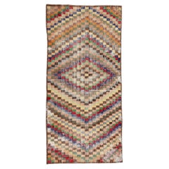 Tapis turc Sivas vintage Zeki Muren