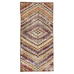 Zeki Muren Vintage Turkish Sivas Rug