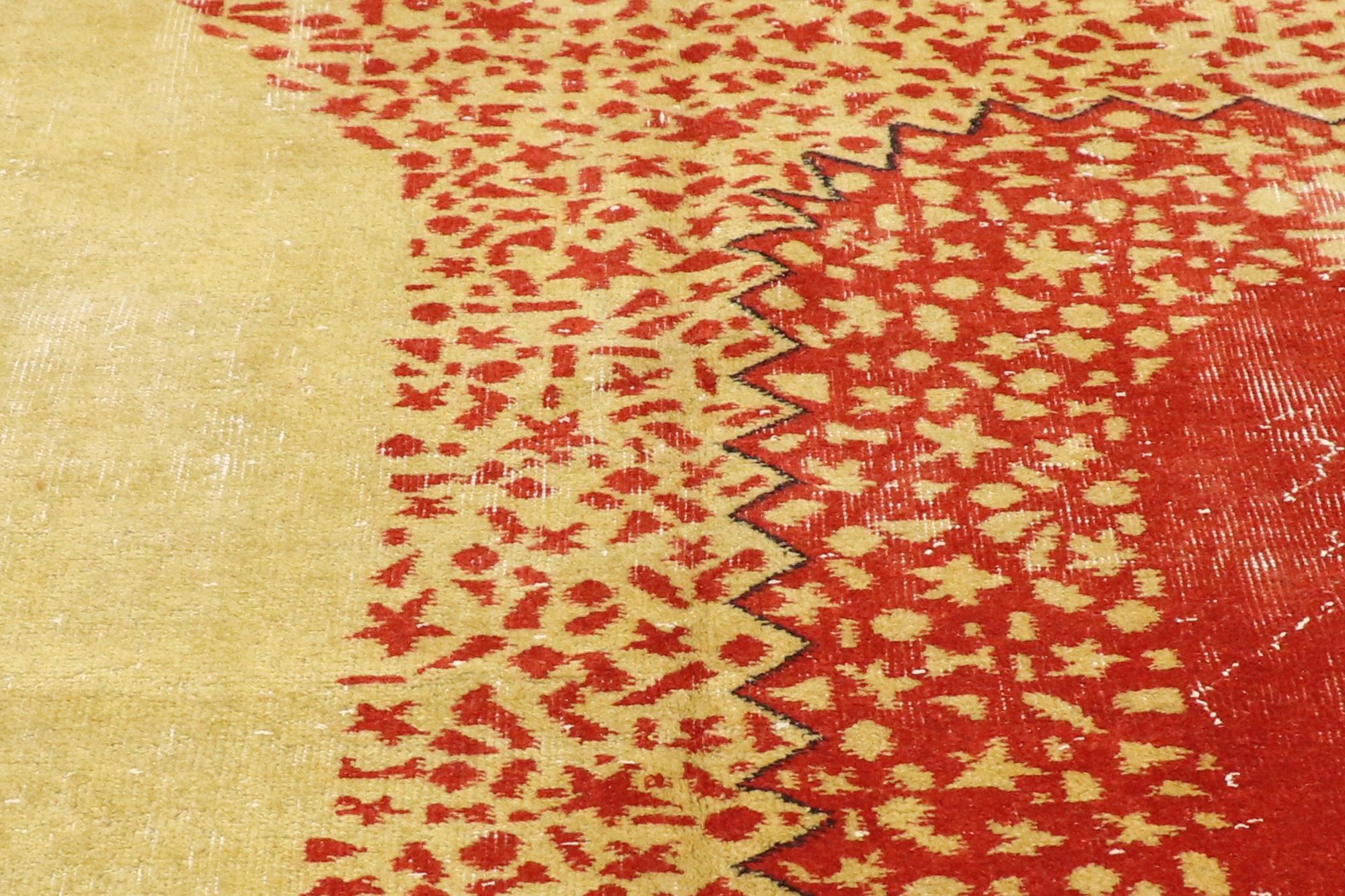 Tappeto Zeki Muren Vintage Turkish Sivas ispirato a Wassily Kandinsky in vendita 3