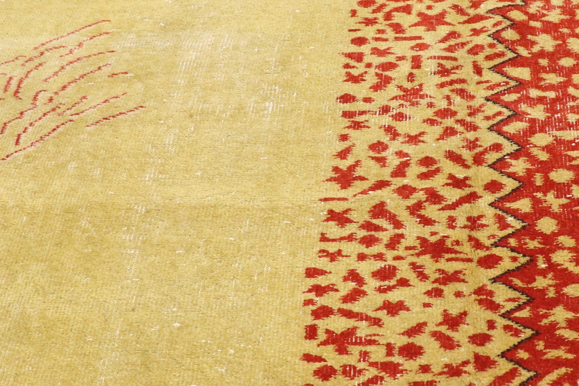 Tappeto Zeki Muren Vintage Turkish Sivas ispirato a Wassily Kandinsky in vendita 4