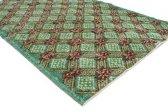 Tapis turc Sivas vieilli avec style Shabby Chic anglais