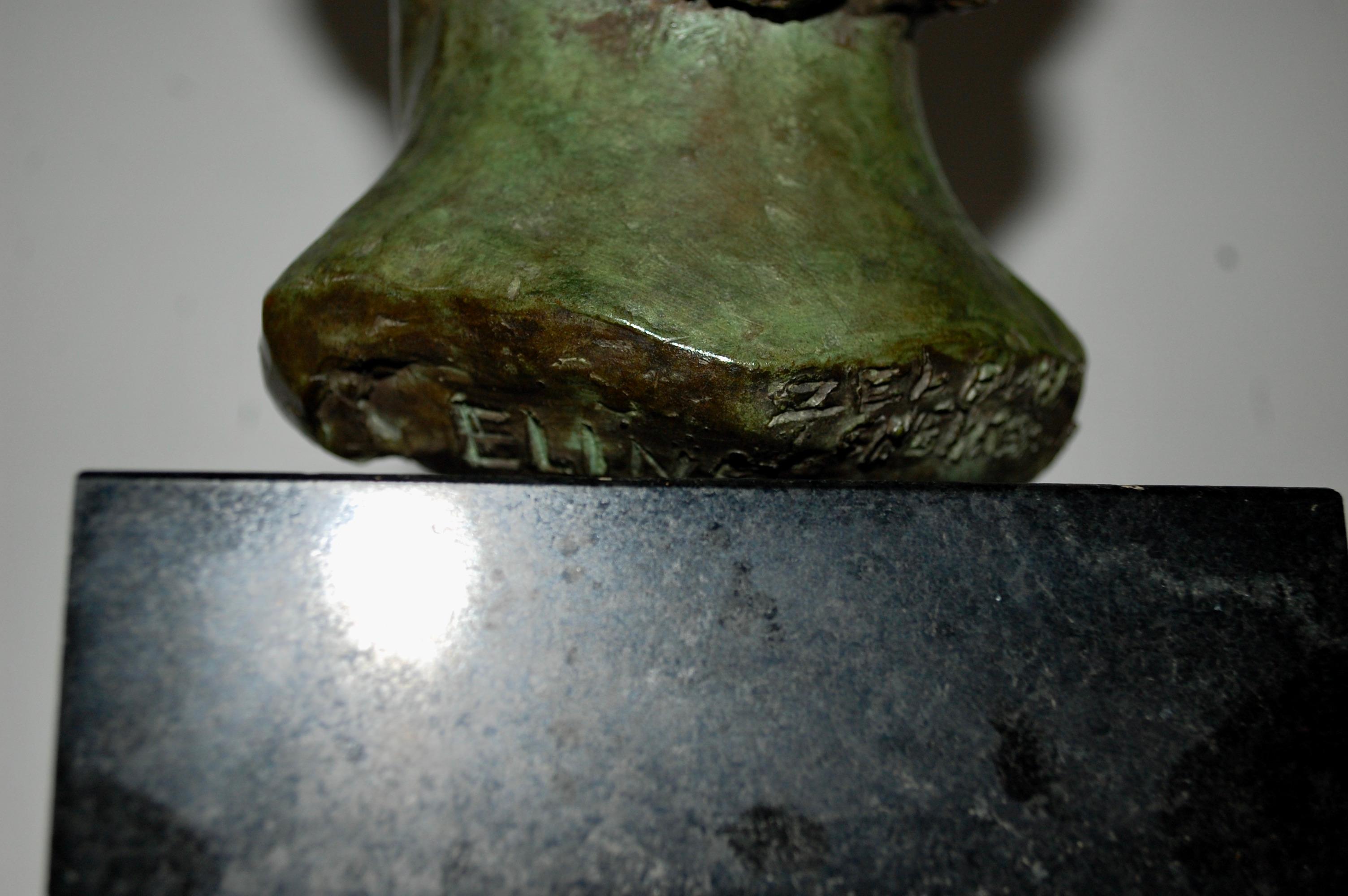 Busto de bronce Elaine 4