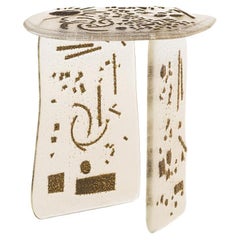 Zel Side Table by Lucas Recchia, Contemporary Brazilian Design