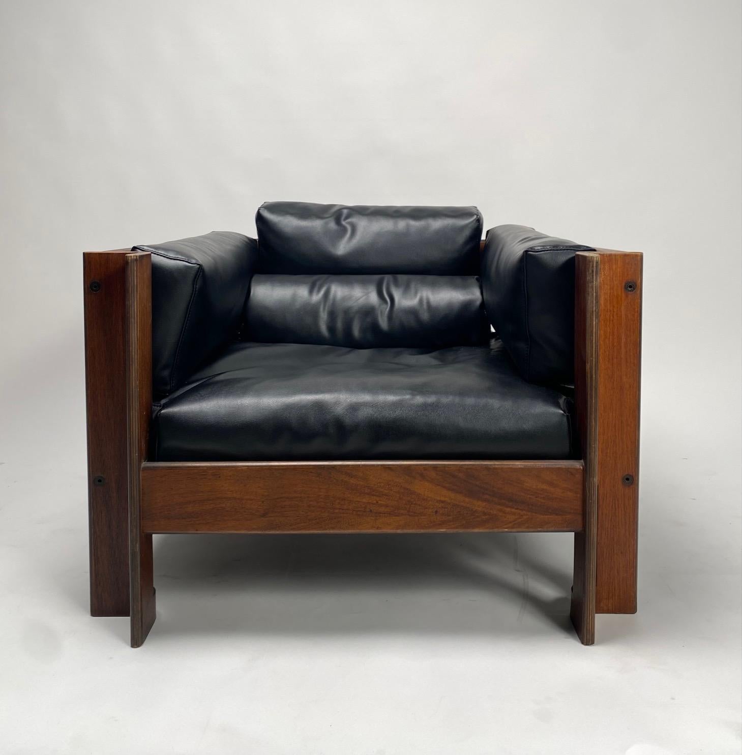 'Zelda' Armchair by Sergio Asti for Poltrona, Italy, 1962 For Sale 4