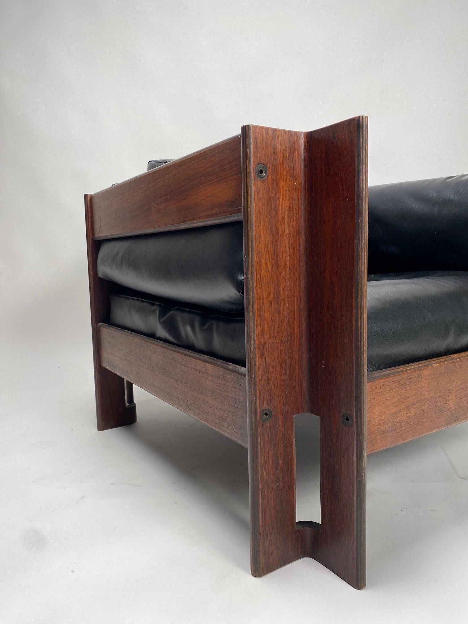 Mid-Century Modern Fauteuil Zelda de Sergio Asti pour Poltrona, Italie, 1962 en vente