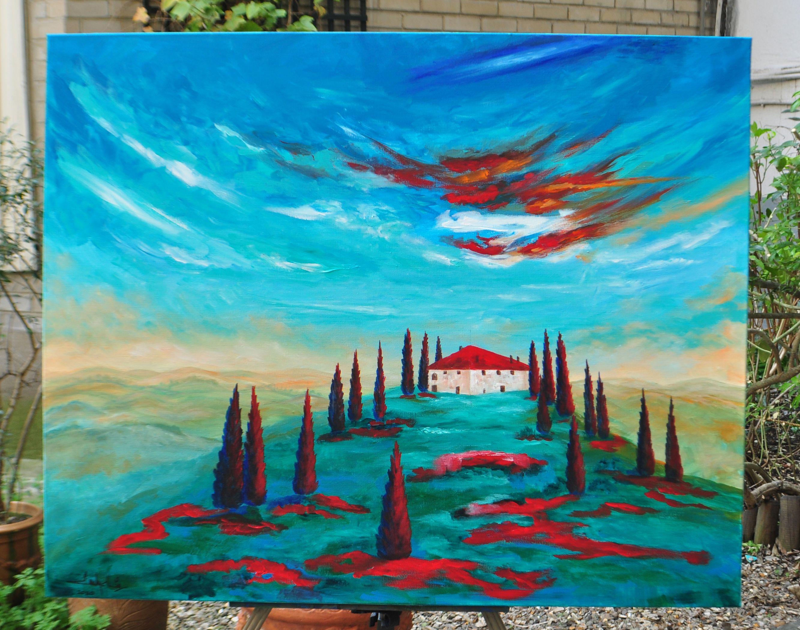 Safe Haven, Painting, Acrylic on Canvas For Sale 1