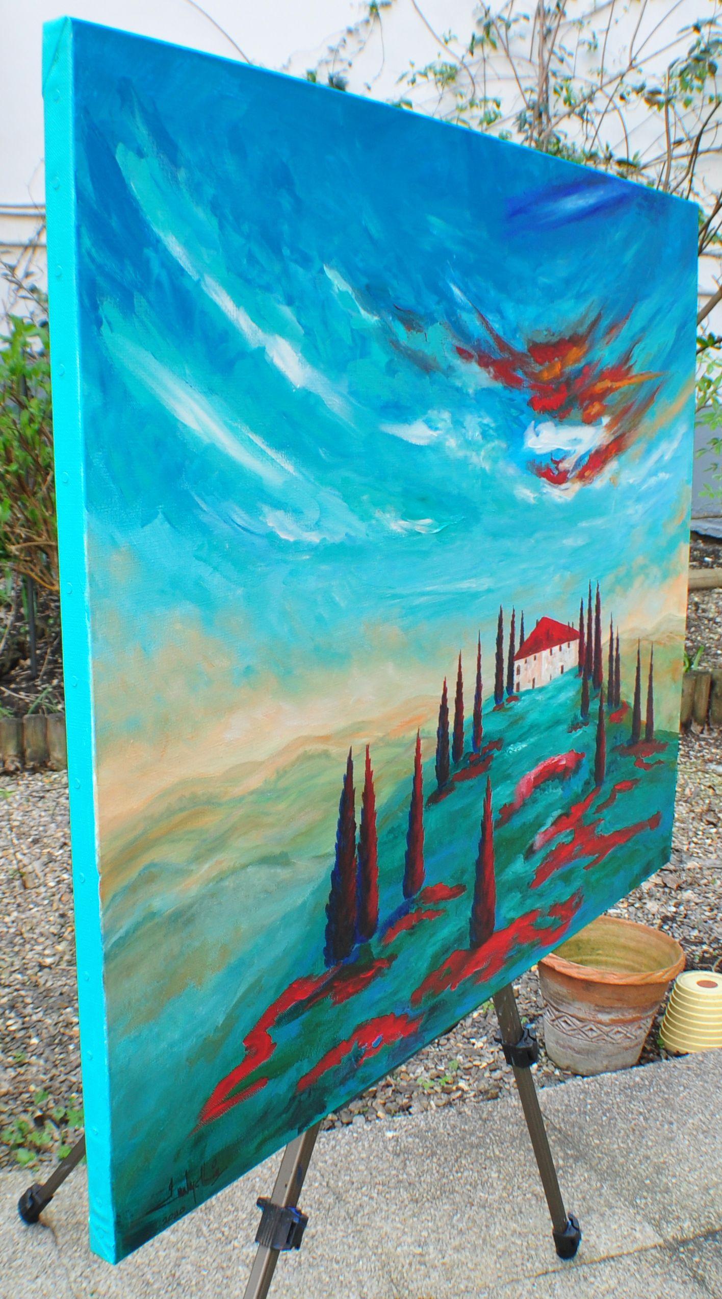 Safe Haven, Painting, Acrylic on Canvas For Sale 2