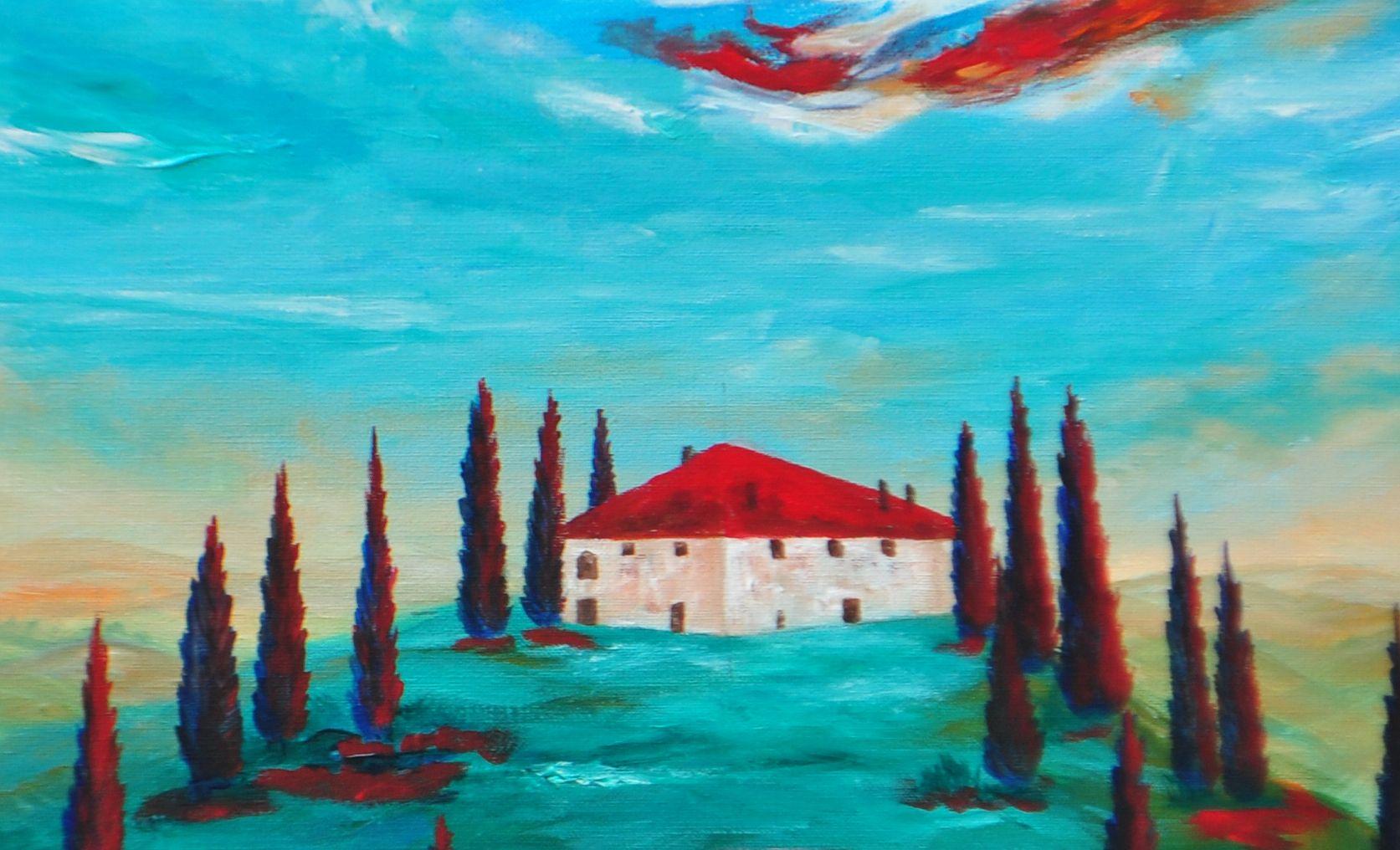 Safe Haven, Painting, Acrylic on Canvas For Sale 3