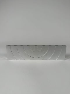Zelig Segal’s Modernist Aluminum Hanukkah Lamp