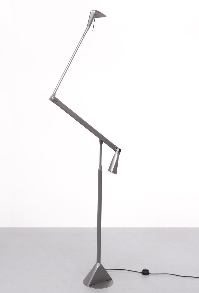 Zelig Terra Counterweight Floor Lamp by Walter Monici for Lumina, 1980s,  Italy For Sale at 1stDibs