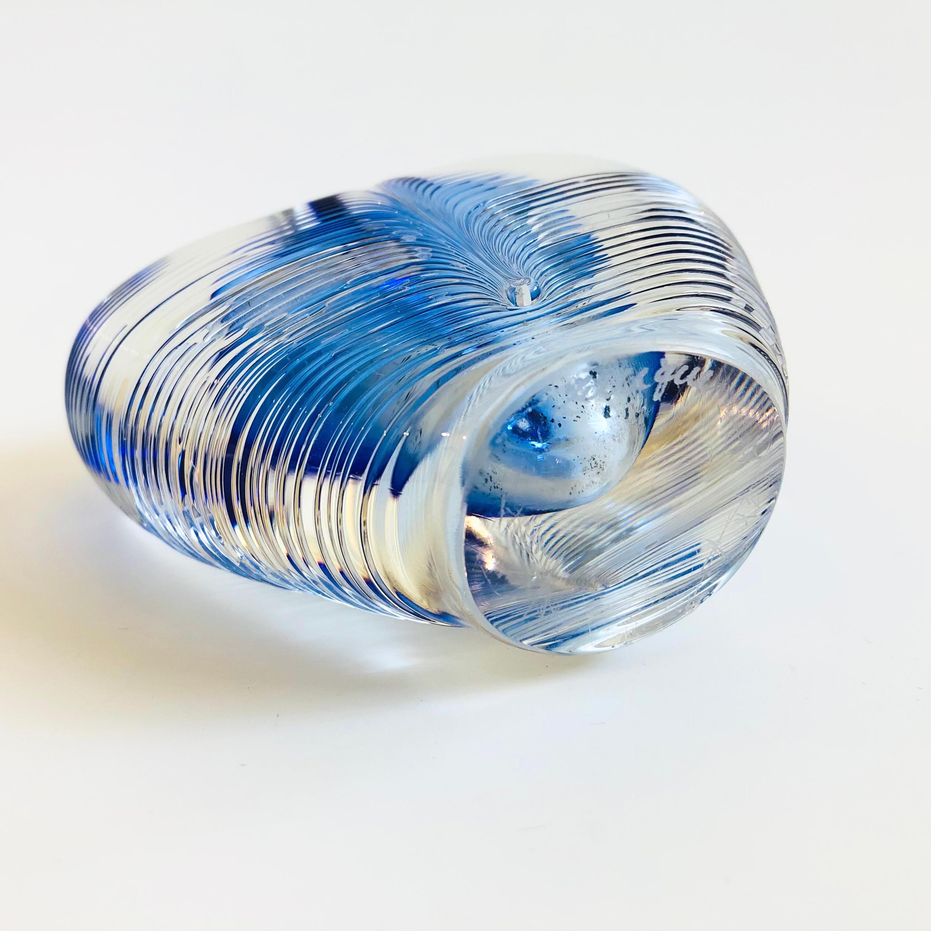 Vetro artistico Vaso a cuore in vetro artistico Zellique in vendita