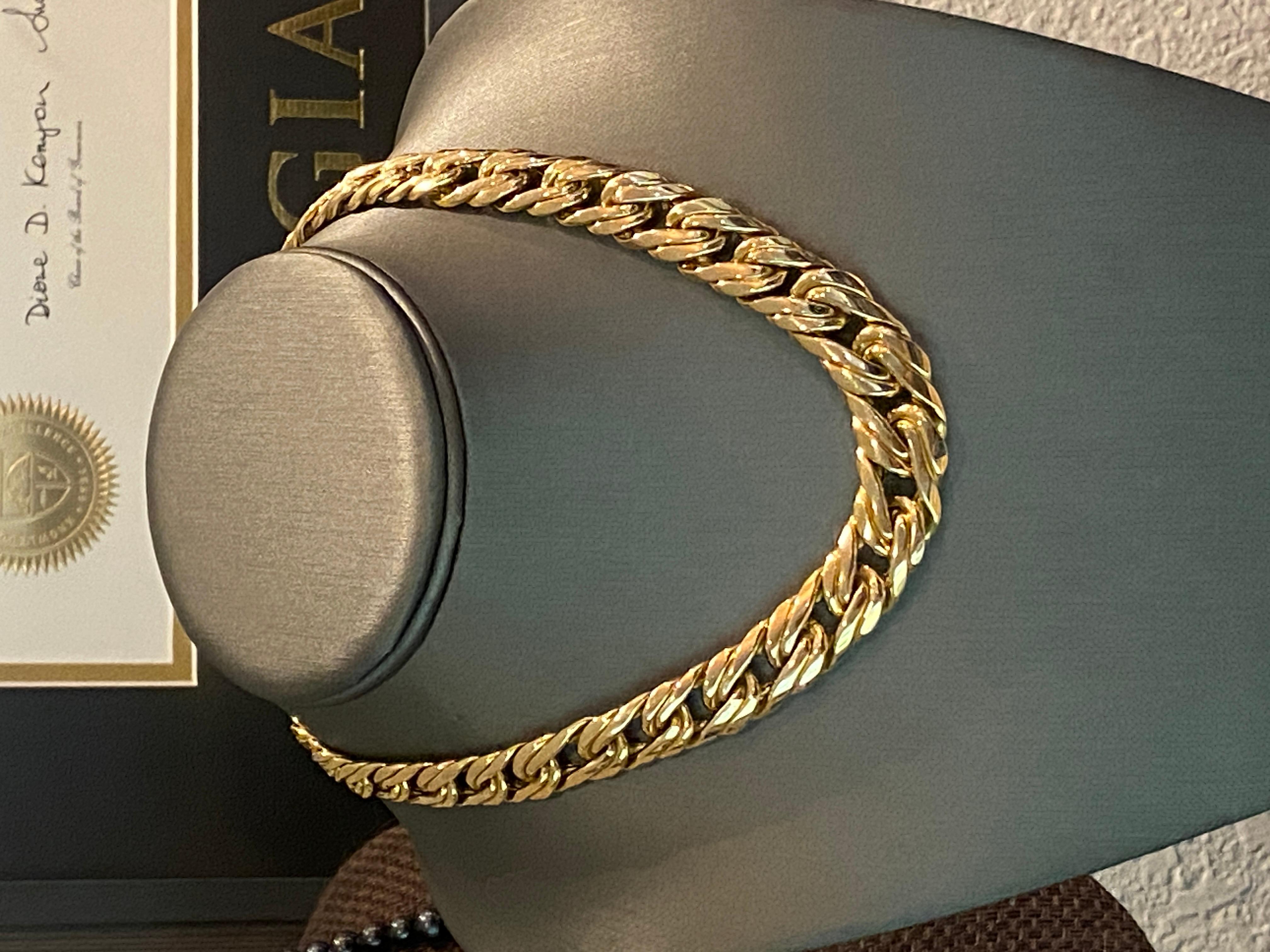 Women's Zelman and Friedman 14k Woven Gold Necklace