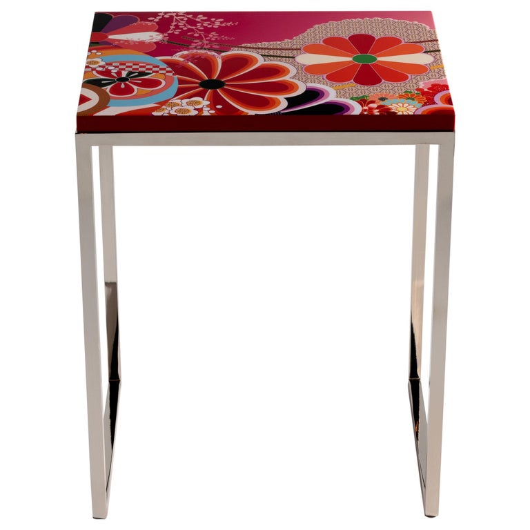 Zelouf and Bell, Kiku Side Table, Ireland, 2018 For Sale at 1stDibs