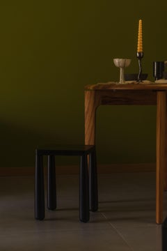 Zem Table Ebonized — Handmade Solid Wood Contemporary Brazilian Design