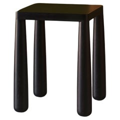 Table Zem Ebonisée - Fabriquée à la main en Wood Wood Contemporain Design Brésilien