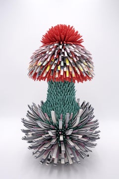 "Protea 2", Contemporain, Porcelaine, Abstrait, Céramique, Sculpture