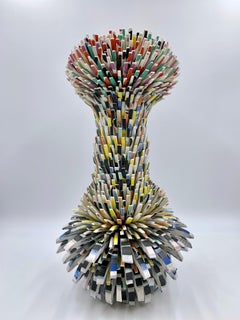 ""Protea 3"", Zeitgenössisch, Porzellan, Abstrakt, Keramik, Skulptur