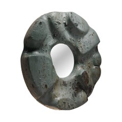Zemlia Bublyk Large Ceramic Frame Wall Mirror by Makhno