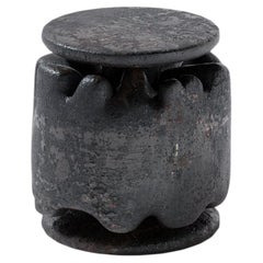 Petite table basse en céramique « Zemlia Kvarts » de Makhno