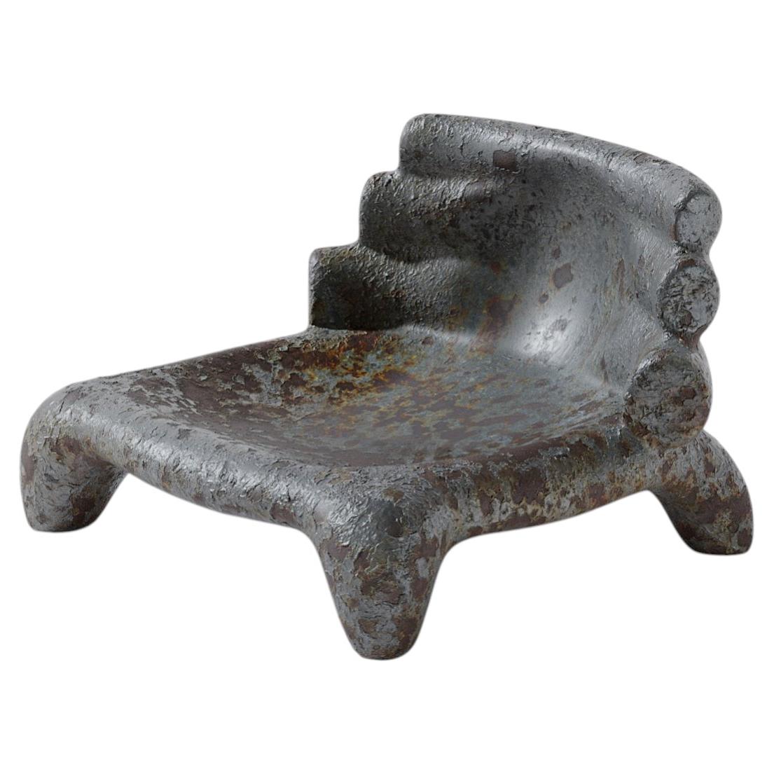 Sillón de cerámica «Zemlia Pyl» de Makhno