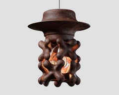 Lampada a sospensione Zemlia Quadrolamp Small di Makhno