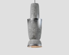 Zemlia Stupa Ceiling Small Ceramic Pendant Lamp by Makhno