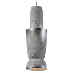 Zemlia Stupa Ceiling Small Ceramic Pendant Lamp by Makhno