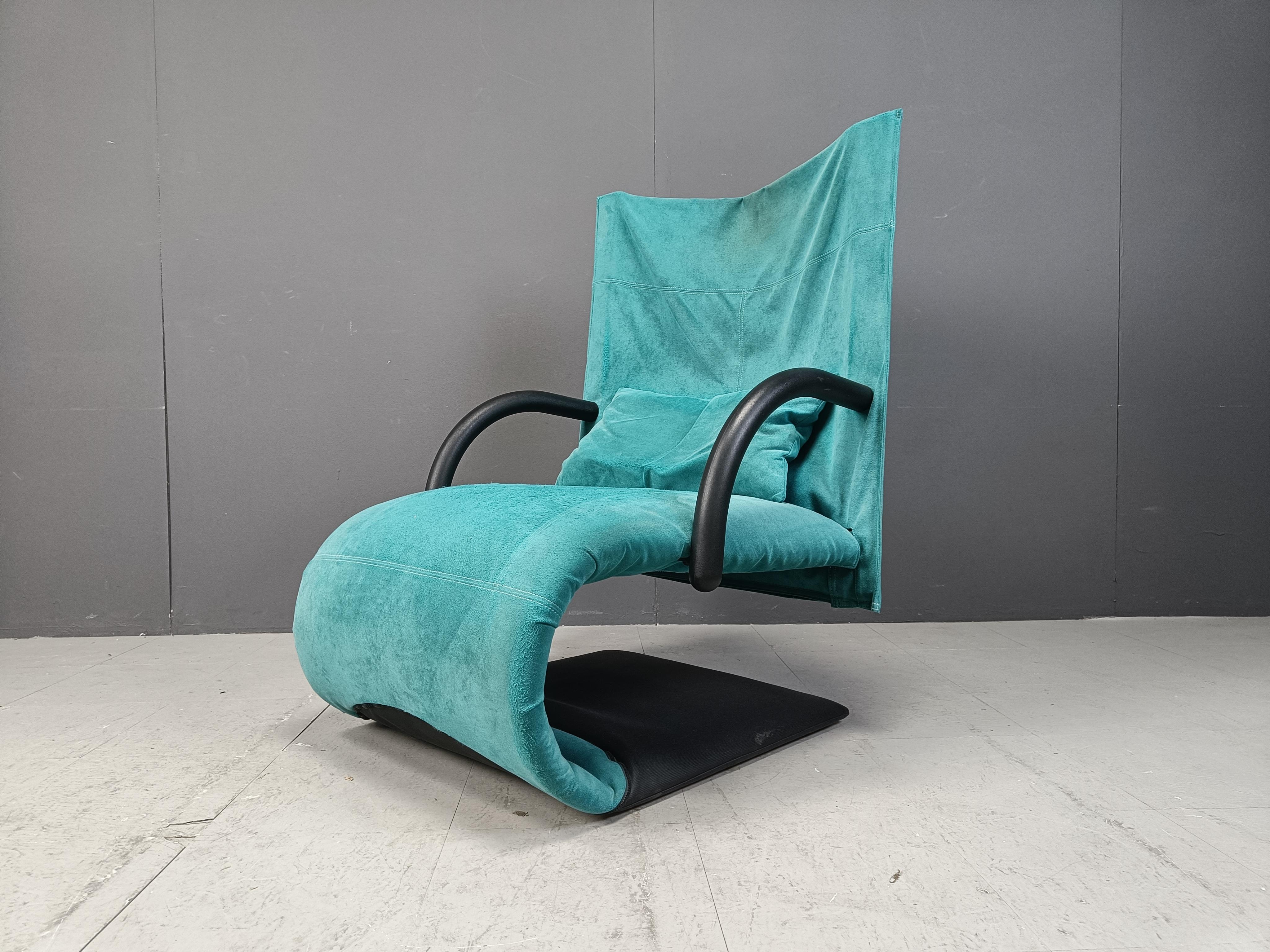 Late 20th Century Zen Armchair by Claude Brisson for Ligne Roset, France, 1980s For Sale