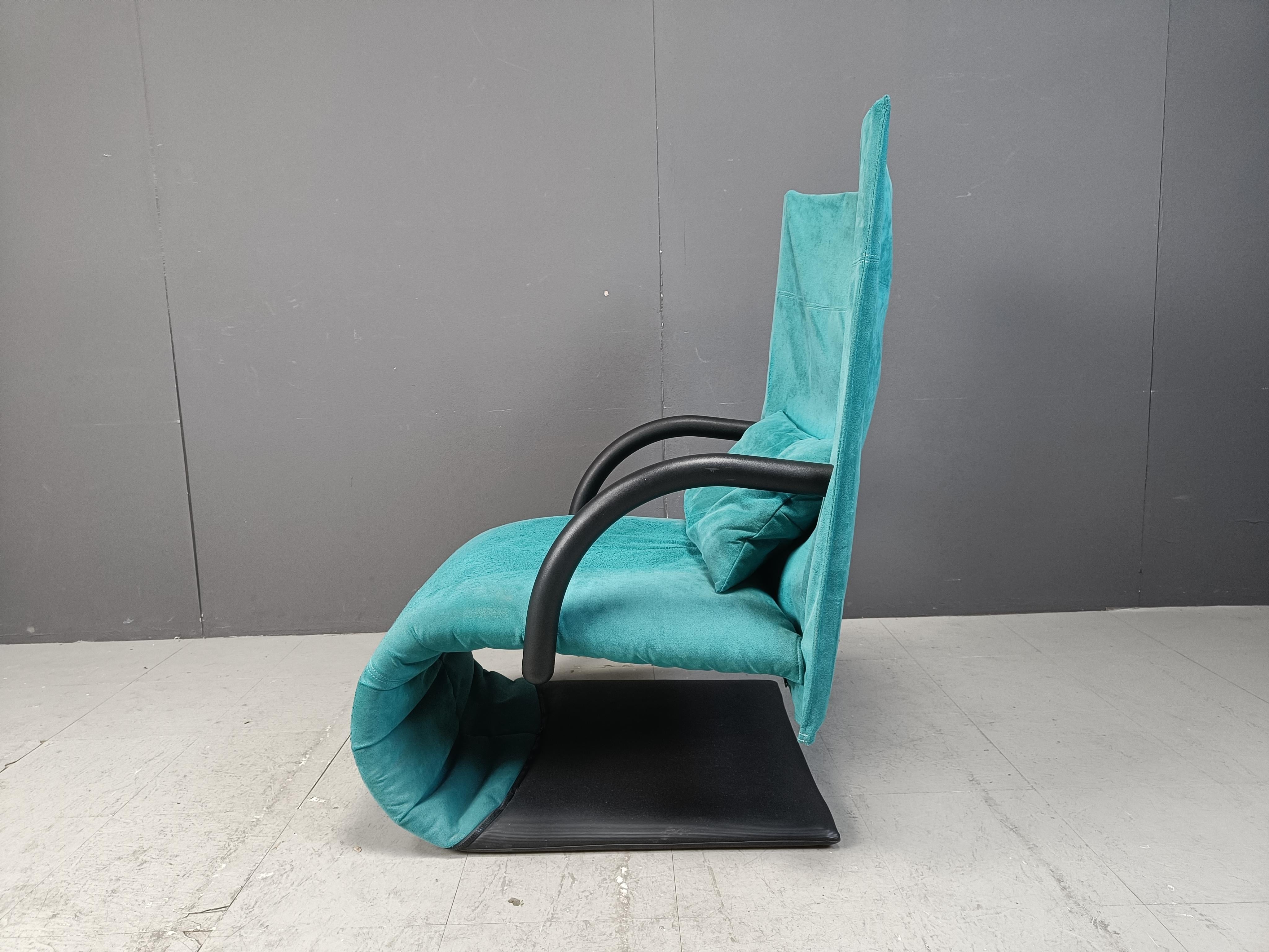Metal Zen Armchair by Claude Brisson for Ligne Roset, France, 1980s For Sale