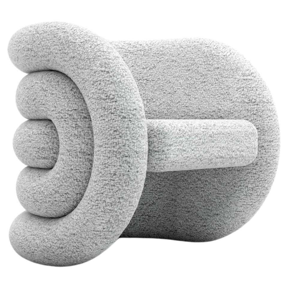 Shell Armchair - Modern White Armchair For Sale at 1stDibs