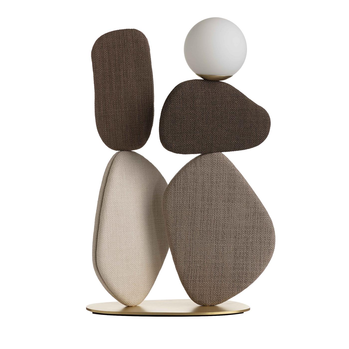 Lampada da terra Zen Big Brown Fabrice in vendita 4